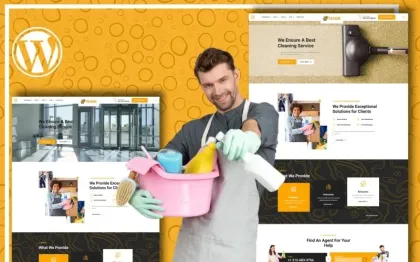 Tiloor Cleaning Service WordPress Theme 1.0.0 GPL Theme
