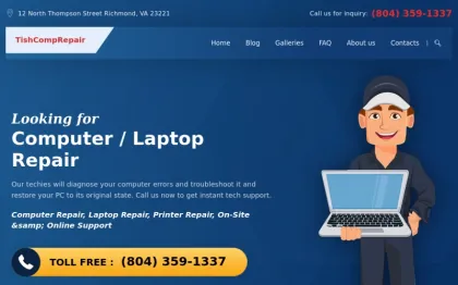 TishCompRepair Computer Repair WordPress Theme 1.0.0 GPL Theme