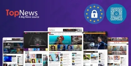 TopNews 3.3.9 GPL Theme