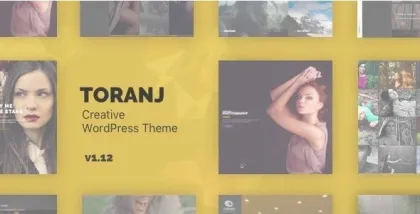 Toranj Responsive Creative WordPress Theme 1.21.0 GPL Theme