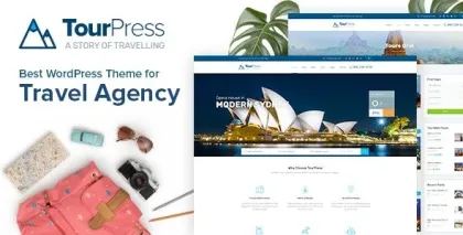 TourPress 1.2.2 GPL Theme