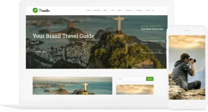 Traveler WordPress Theme 3.0.4 GPL Theme
