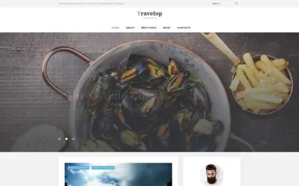 Travelop Traveling Blog WordPress Theme 1.0.0 GPL Theme