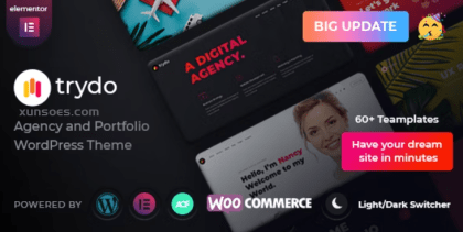 Trydo Agency Portfolio Theme 1.1.2 GPL Theme