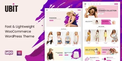 Ubit Fashion Store WooCommerce Theme 1.5.6 GPL Theme