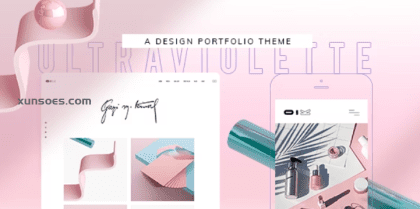 UltraViolette Design Portfolio Theme 1.2 GPL Theme