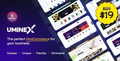Uminex Multipurpose WooCommerce Theme 1.0.3 GPL Theme