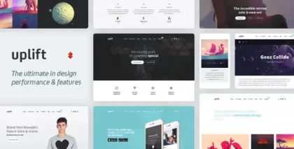 Uplift Responsive Multi-Purpose WordPress Theme 1.3.80 GPL Theme