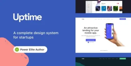 Uptime Responsive Elementor WordPress Theme for Business 1.1.1 GPL Theme