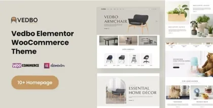 VEDBO Elementor WooCommerce Theme 1.0.2 GPL Theme
