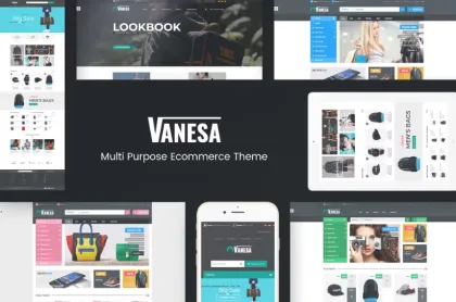Vanesa Responsive WooCommerce Fashion Theme 1.4.7 GPL Theme