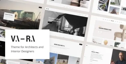 Vara Architecture WordPress Theme 1.2 GPL Theme