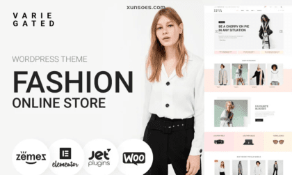 Varie Gated Fashion Online Store Elementor WooCommerce Theme 1.0.1 GPL Theme