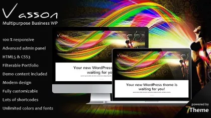 Vasson – Multipurpose WordPress Theme 1.01 GPL Theme