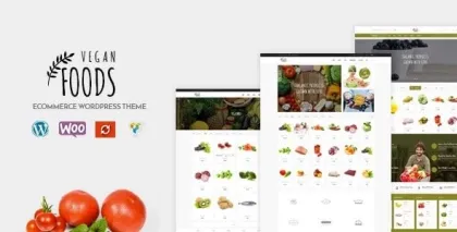 Vegan Food 5.2.30 GPL Theme
