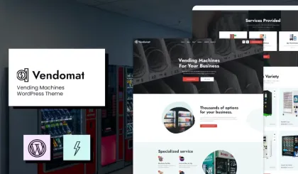 Vendomat Vending Machines WooCommerce Theme 1.2.2 GPL Theme