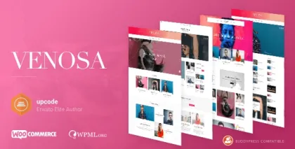 Venosa Magazine Blog WordPress Theme 1.0.6 GPL Theme