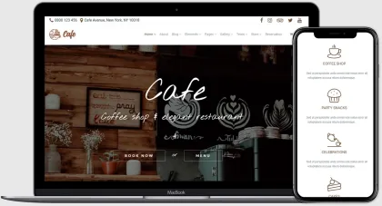 VisualModo Cafe WordPress Theme 4.0.2 GPL Theme