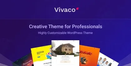 Vivaco | Multipurpose Creative WordPress Theme 1.7 GPL Theme