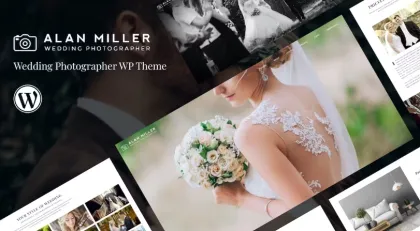 Vivagh  – Wedding Photographer WordPress Theme 2.4 GPL Theme