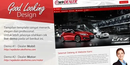 WP Automotive Dealer WordPress Template 1.2 GPL Theme