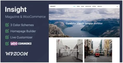 WPZOOM Insight 1.3.14 GPL Theme