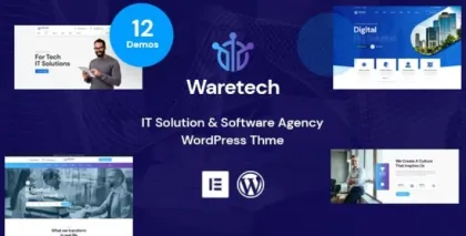 Waretech IT Solutions Technology WordPress Theme 1.0.4 GPL Theme