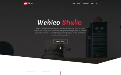 Webico Web Design WordPress Elementor Theme WordPress Theme 1.0.0 GPL Theme