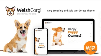 Welsh Corgi | Dog Breeding and Sale WordPress Theme 1.0.13 GPL Theme