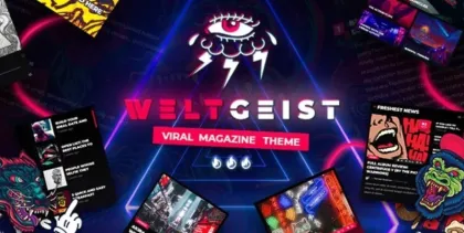 Weltgeist Viral Magazine Theme 1.3 GPL Theme