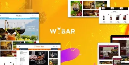 Wibar | Wine and Vineyard WooCommerce WordPress Theme 2.0 GPL Theme