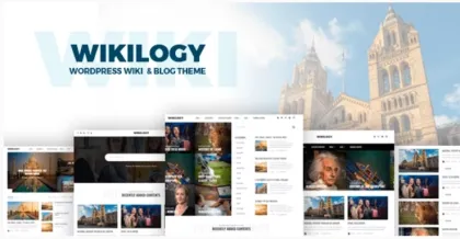 Wikilogy Wiki Blog 1.2.1 GPL Theme