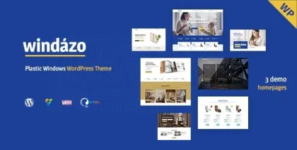 Windazo Plastic Windows and Doors WordPress Theme 1.2.2 GPL Theme