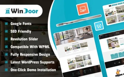 Windoor Windows and Door Installation WordPress Theme 1.0.0 GPL Theme