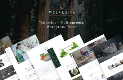 Wolverine Responsive Multi-Purpose Theme 3.3 GPL Theme
