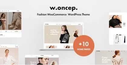 Woncep Fashion WooCommerce WordPress Theme 1.5.2 GPL Theme