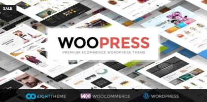 WooPress Best Responsive Ecommerce WordPress Theme 6.3.2 GPL Theme