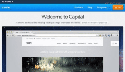 WooThemes Capital Premium Theme 1.4.1 GPL Theme