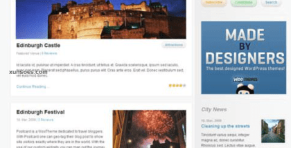 WooThemes City Guide Premium Theme 1.6.7 GPL Theme