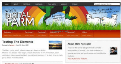 WooThemes Digitalfarm Premium Theme 1.4.3 GPL Theme