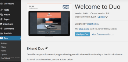 WooThemes Duo Premium Theme 1.2.0 GPL Theme