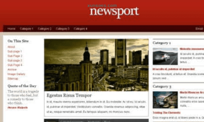 WooThemes Newsport Premium Theme 2.3.0 GPL Theme