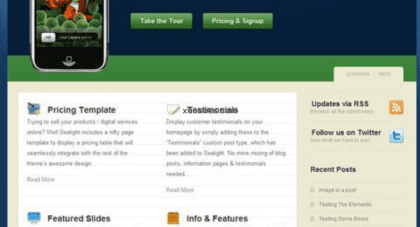 WooThemes Sealight Premium Theme 1.2.5 GPL Theme