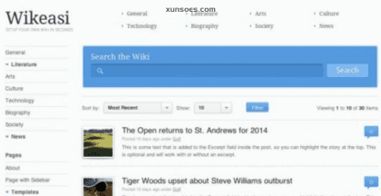 WooThemes Wikeasi Premium Theme 1.2.13 GPL Theme