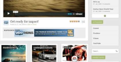 WooThemes WooTube Premium Theme 2.8.5 GPL Theme