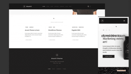 YOOTHEME AVANTI WORDPRESS THEME 1.0.7 GPL Theme