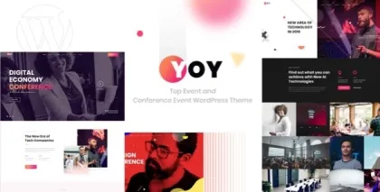 YOY Event Conference 1.1.3 GPL Theme