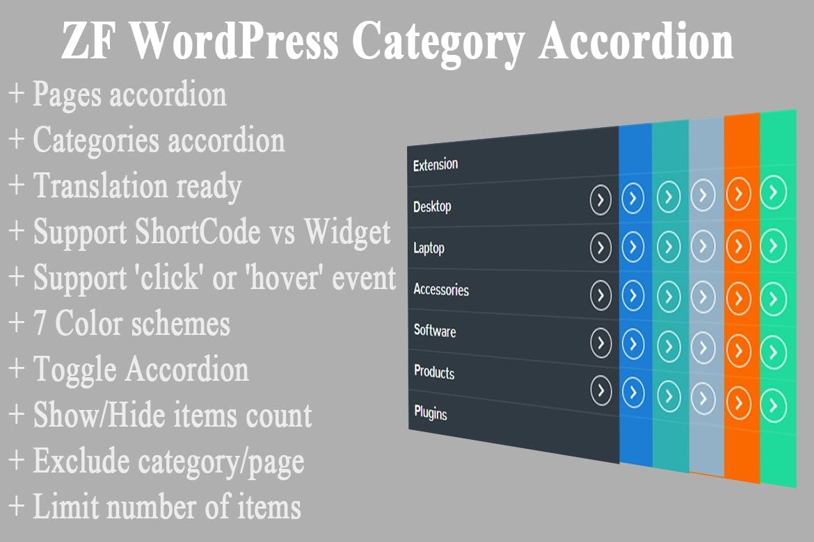 ZF WordPress Category Accordion 2.5.2 GPL Plugins