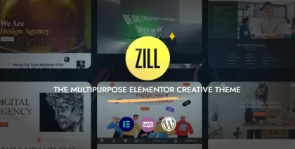 ZILL Multipurpose Elementor Creative Theme 1.0.1 GPL Theme