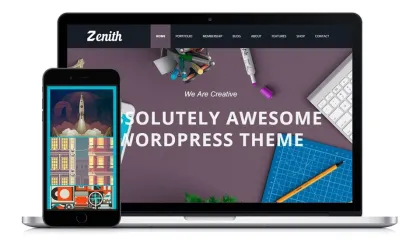 Zenith WordPress Theme 9.0.2 GPL Theme